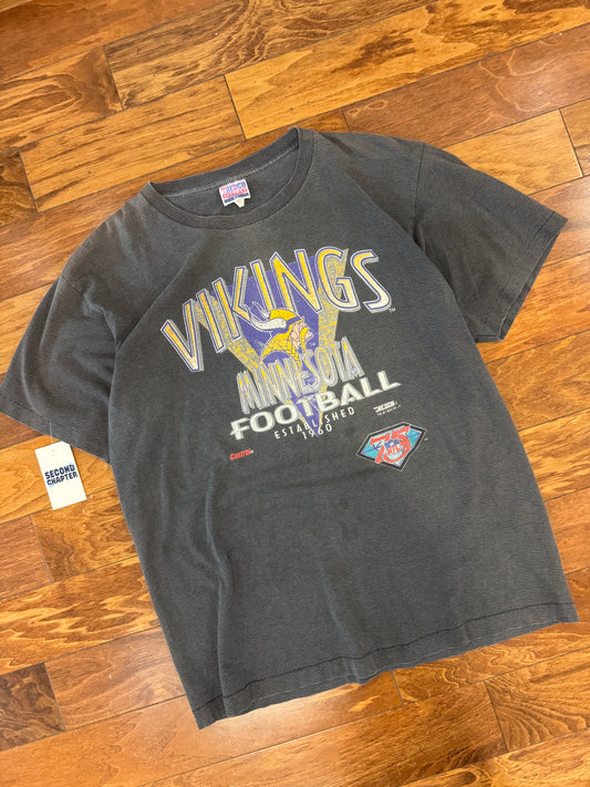 1994 Minnesota Vikings Trench Striped Tee (XL)