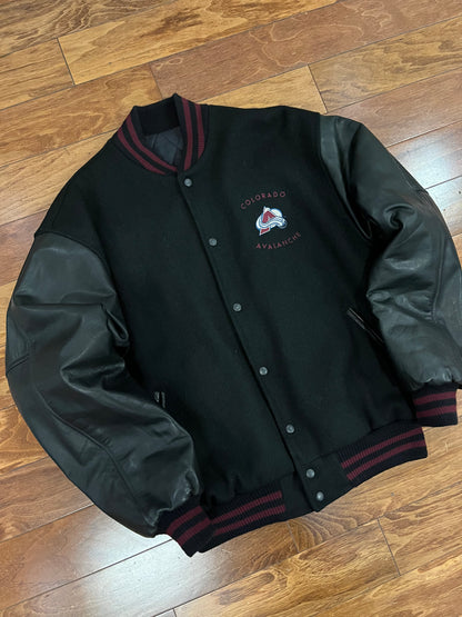 90s Colorado Avalanche Vintage NHL Varsity Jacket (XL)