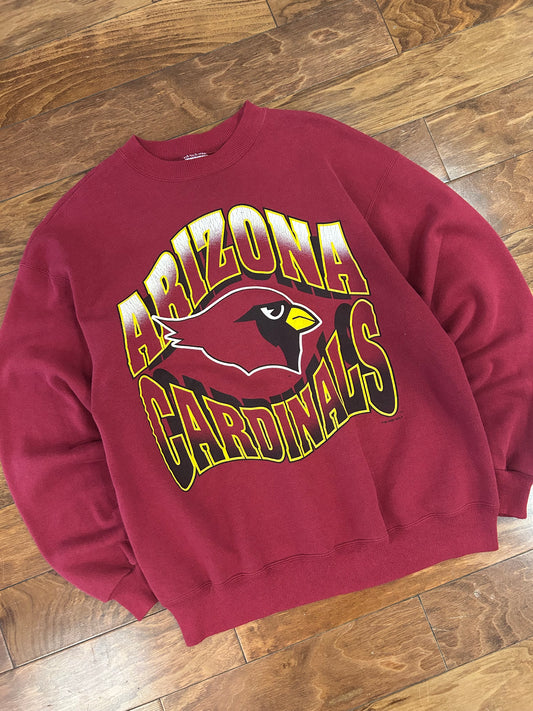 1995 Arizona Cardinals Vintage Hanes Crewneck (L)