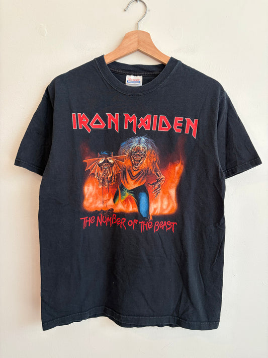 00s Iron Maiden "The Number of The Beast" Band Tee (M)