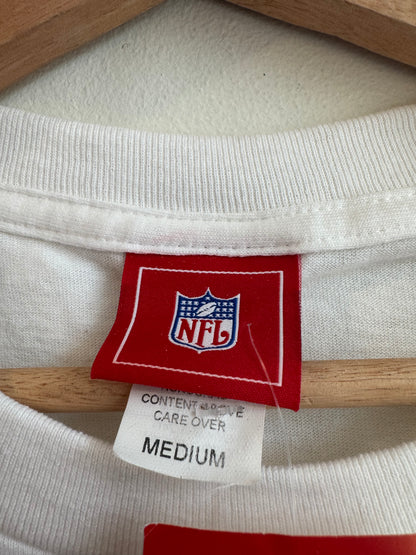 2004 Carolina Panthers v New England Patriots Deadstock  Super Bowl Tee (M)