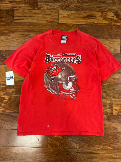 00s Tampa Bay Buccaneers Red Helmet Tee (S)