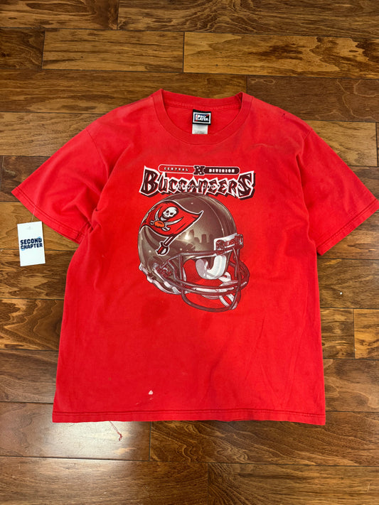 00s Tampa Bay Buccaneers Red Helmet Tee (S)