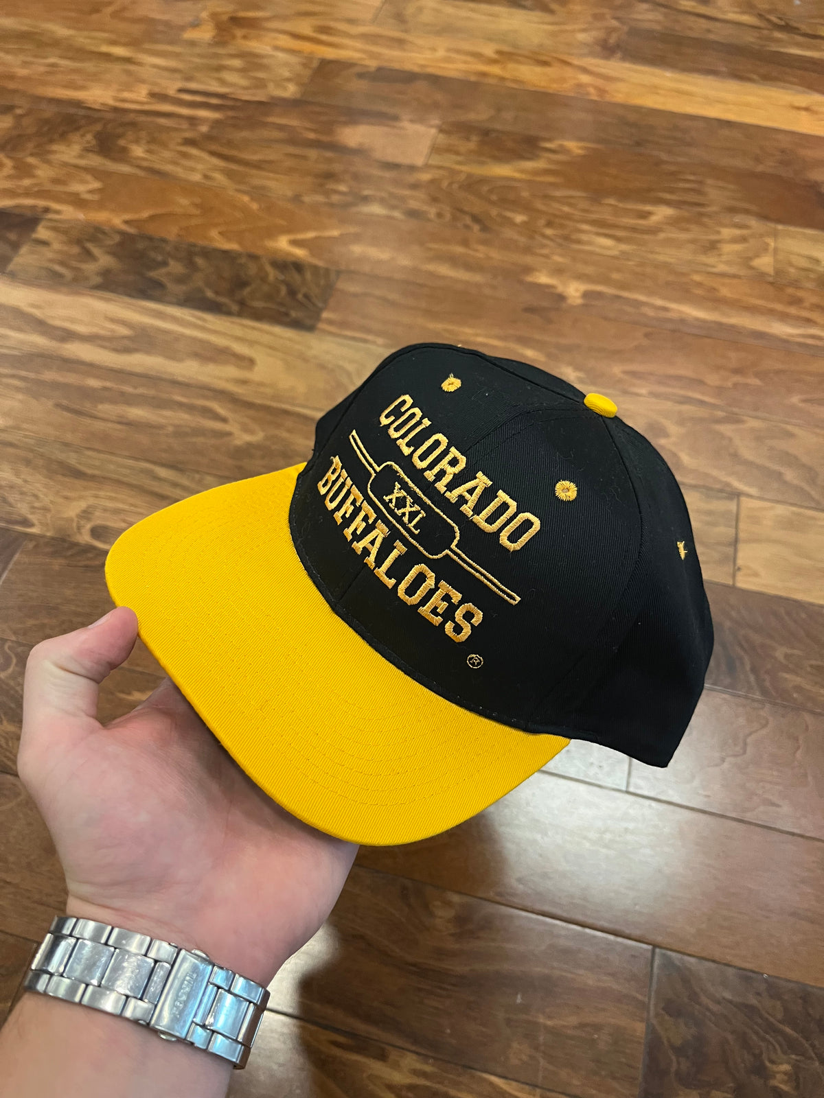 90s Colorado Buffaloes Two Toned Spell Out Hat (OS)