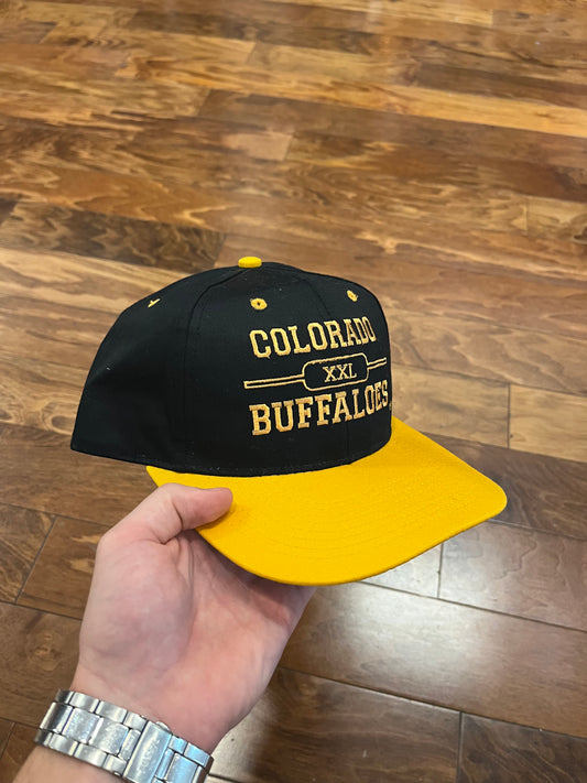 90s Colorado Buffaloes Two Toned Spell Out Hat (OS)