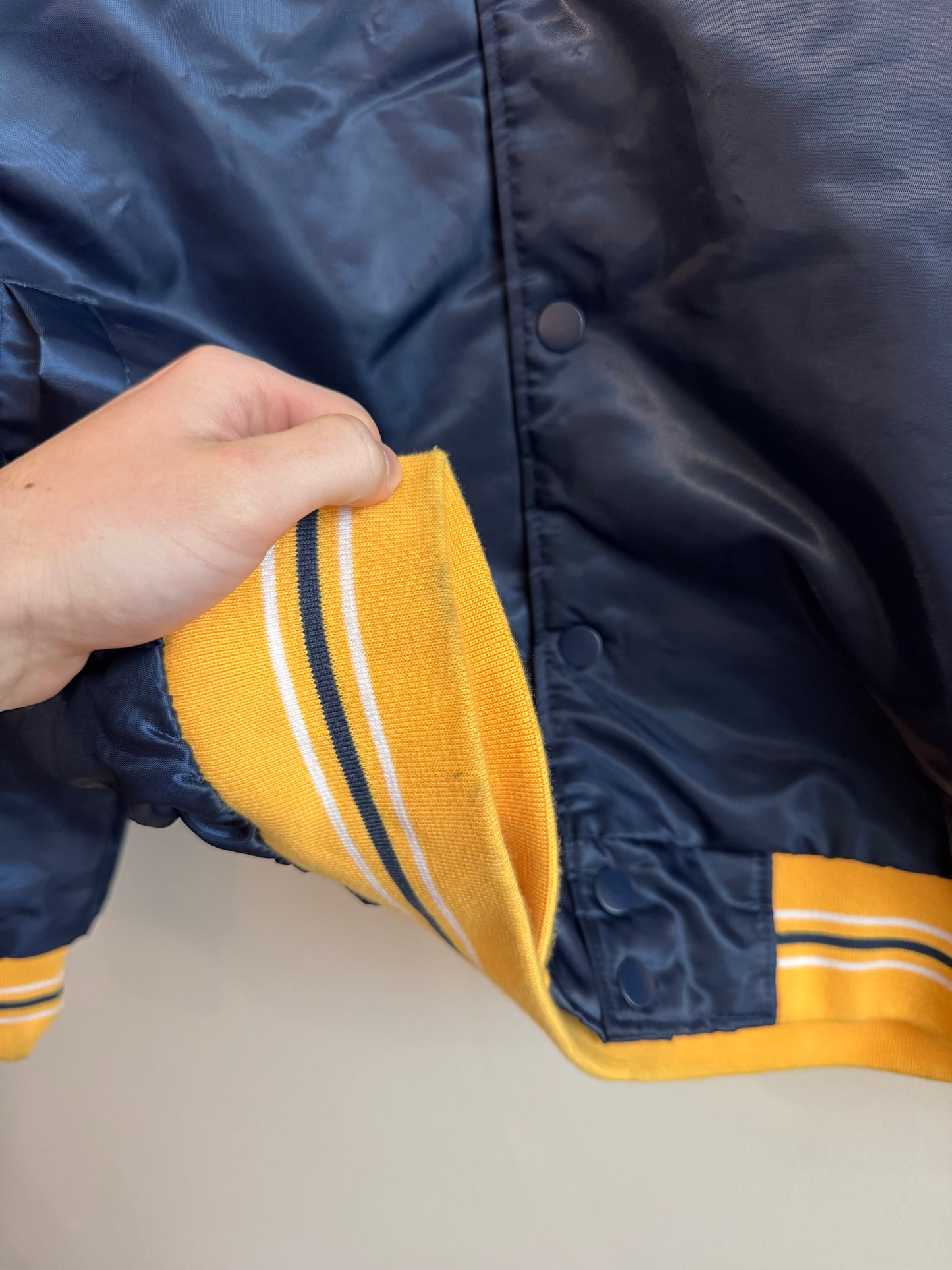 00s Nashville Predators Starter Satin Jacket (XXL)
