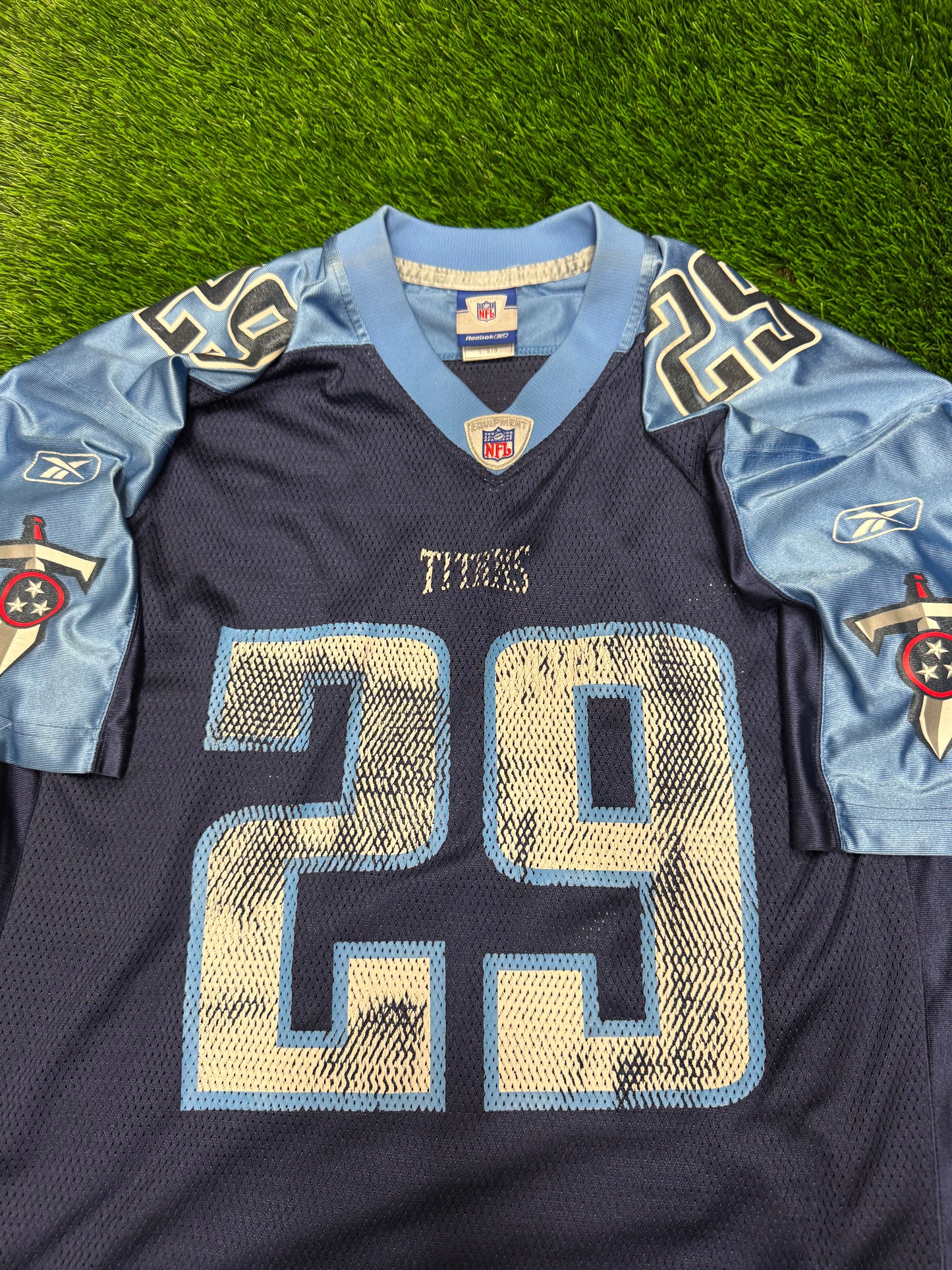 Tennessee Titans Chris Brown #29 Reebok Jersey (L)