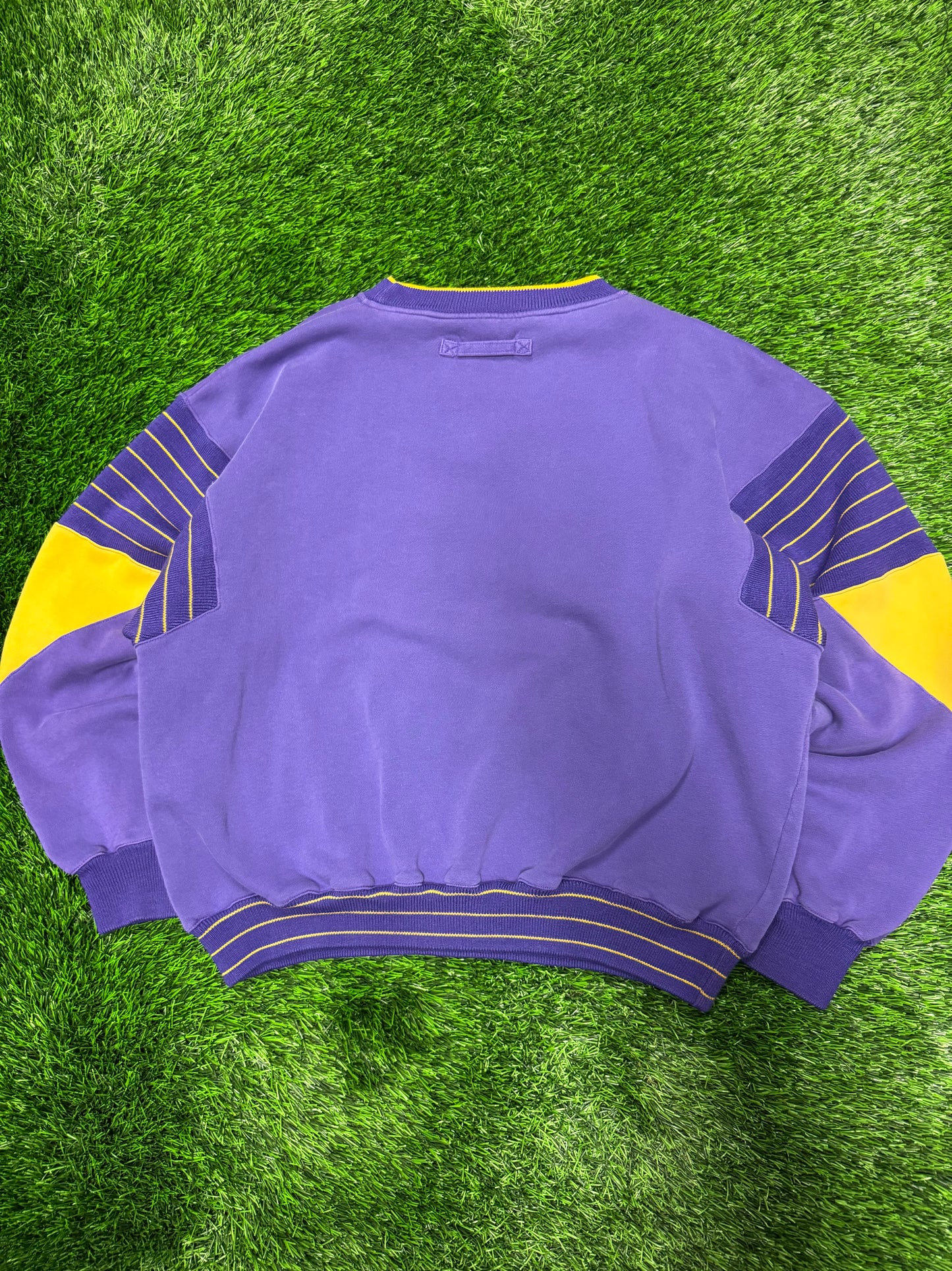 90s Utah Jazz Starter Purple Rare Starter Vintage Crewneck (XL)