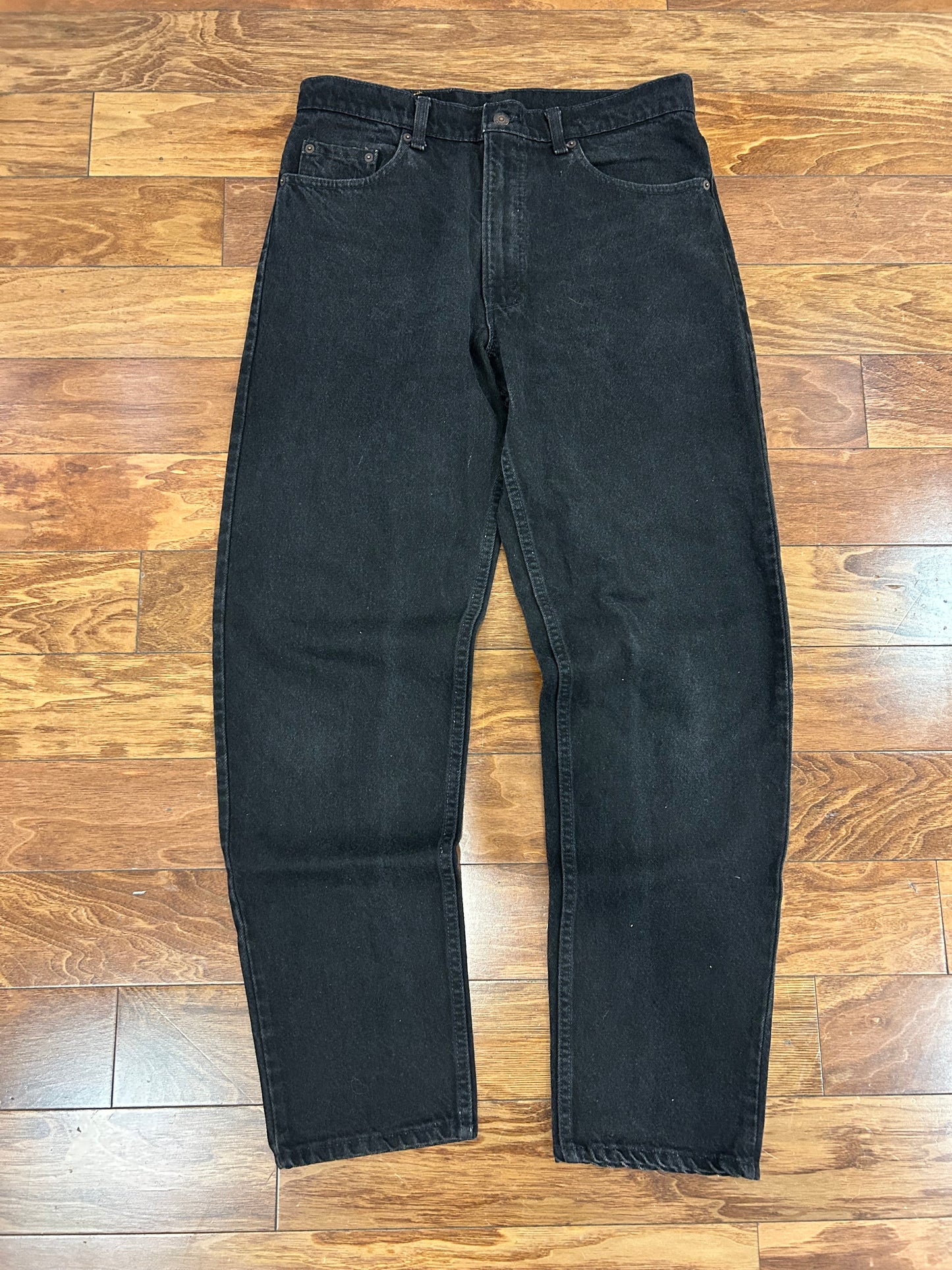 1992 Levi's 550 Premium XX Black Jeans (34 x 32)