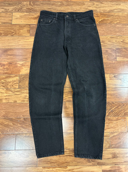 1992 Levi's 550 Premium XX Black Jeans (34 x 32)