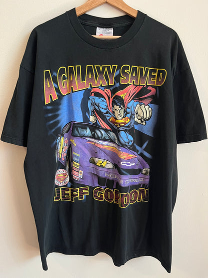 1999 Nascar Superman "A Galaxy Saved" Tee (XL)