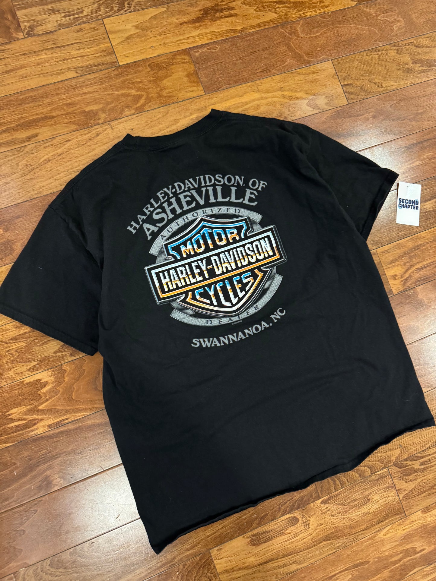 Harley Davidson Zombie Skull Graphic Tee (XL)