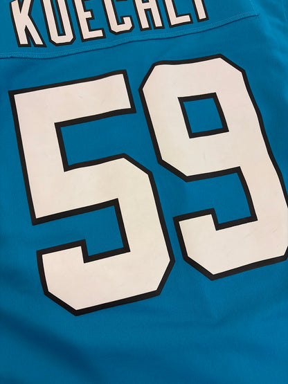 2010s Carolina Panthers Luke Kuechly Blue Nike Jersey (XL)