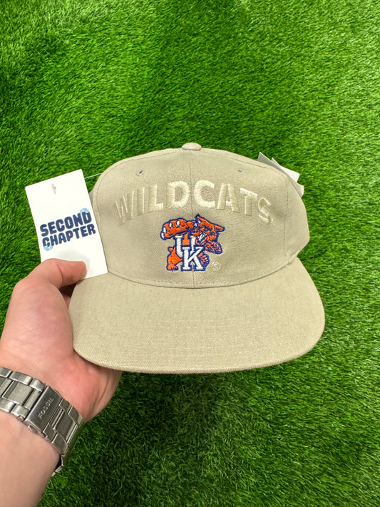 90s University of Kentucky Wildcats Vintage Snapback Hat (OS)