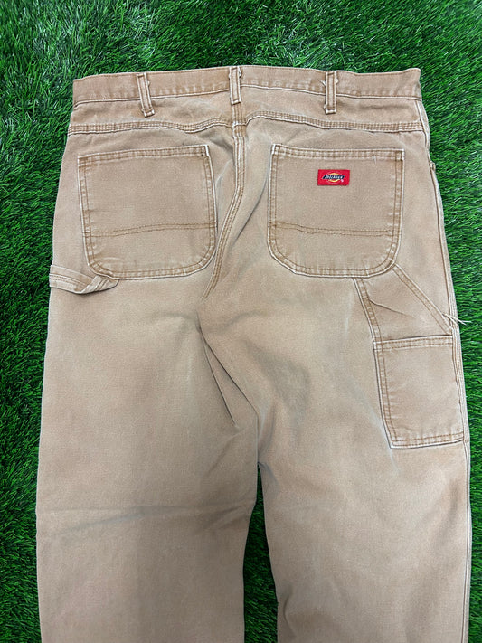 2013 Dickies Tan Red Tab Carpenter Pants (36 x 30)