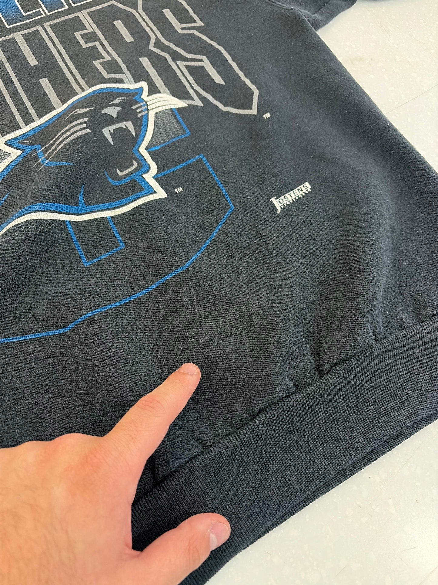 1993 Carolina Panthers Jostens C Crewneck (L)