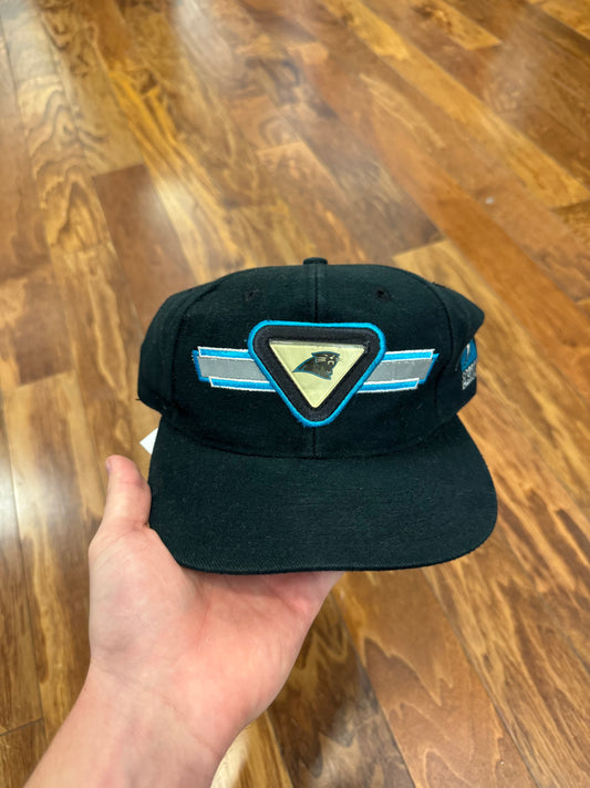 90s Carolina Panthers Sports Specialties Triangle Cut Hat (OS)