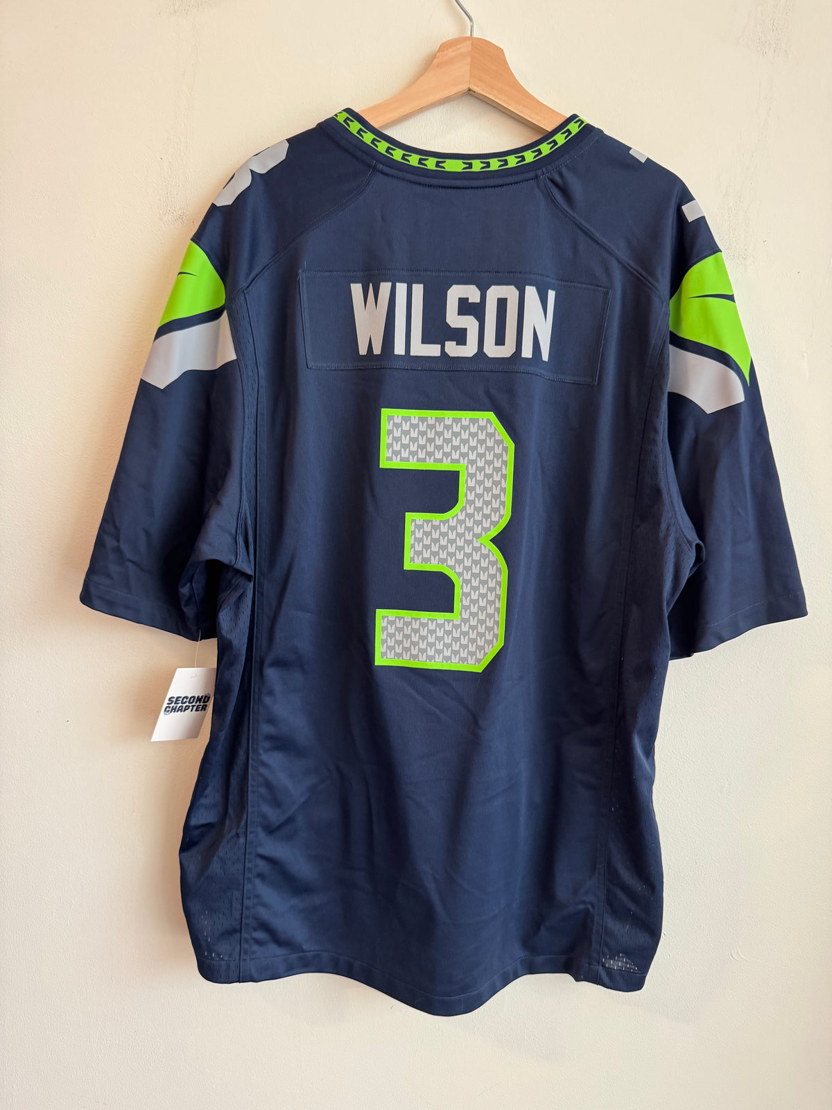 2015 Seattle Seahawks Russell Wilson Nike Jersey (XL)