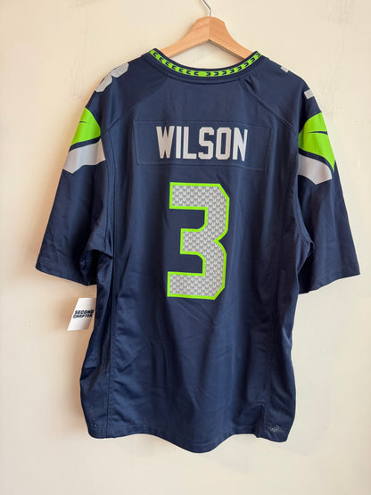 2015 Seattle Seahawks Russell Wilson Nike Jersey (XL)