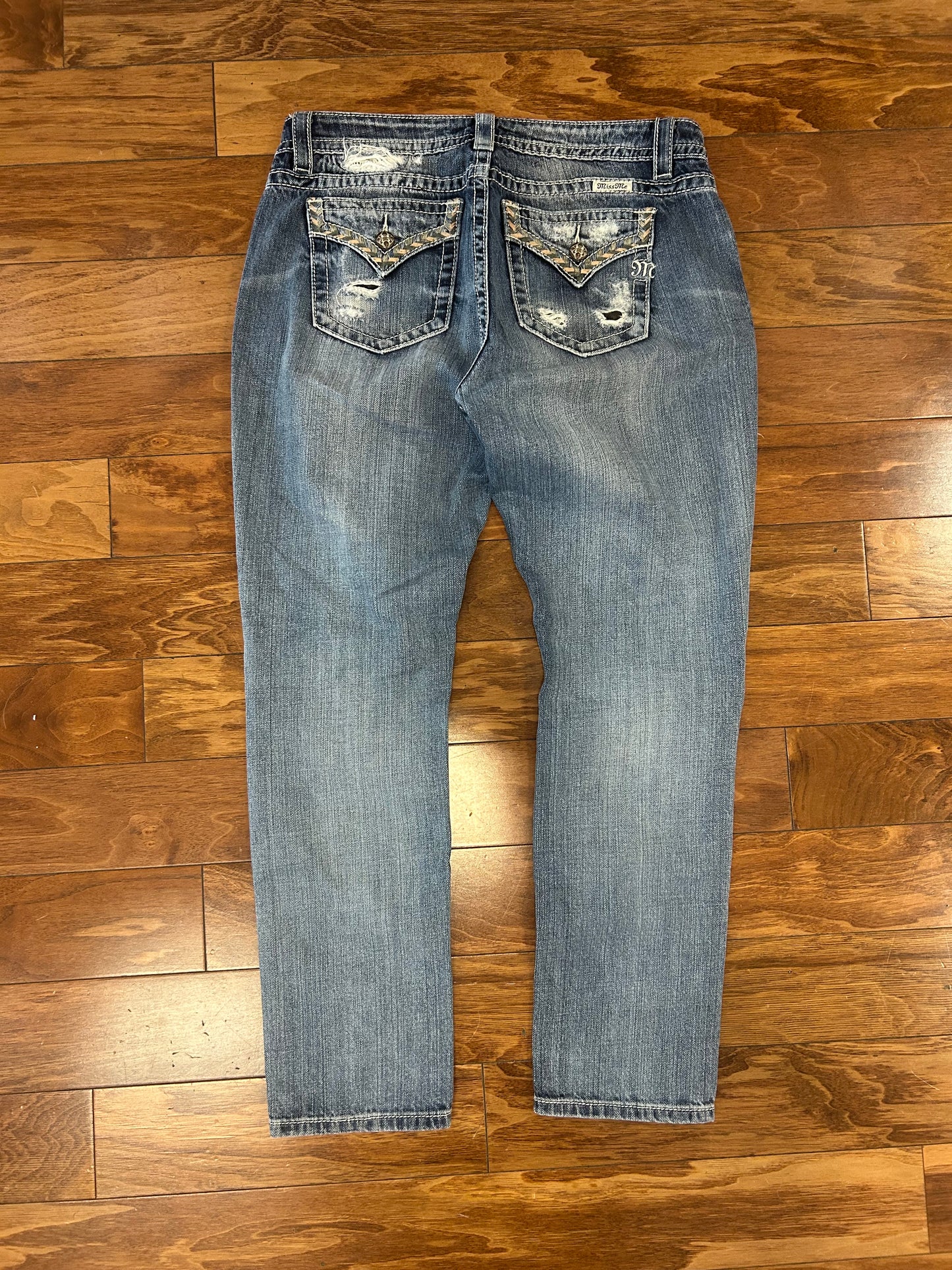 00s Miss Me Boyfriend Distressed Women's Jeans (29)