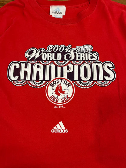 2004 Red Sox World Series Tee (XXL)