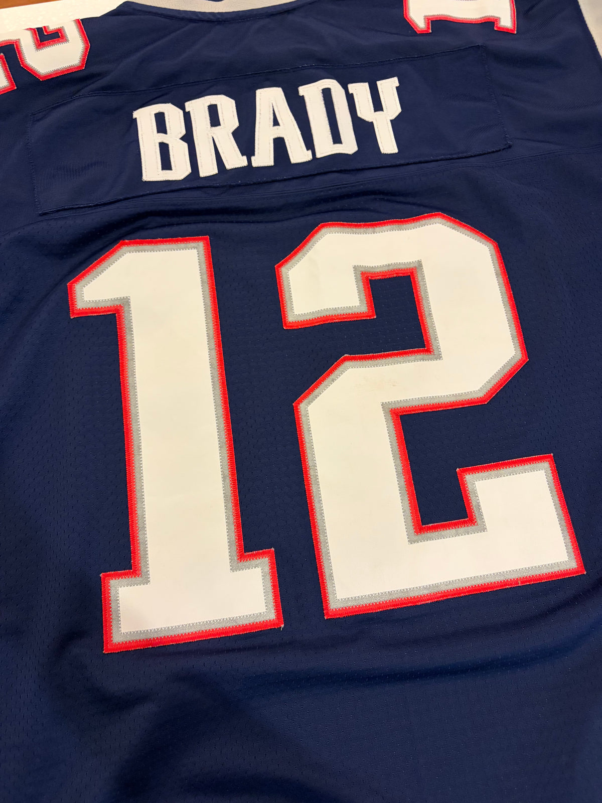 00s New England Patriots Tom Brady Stitched Reebok Home Jersey (XXL)