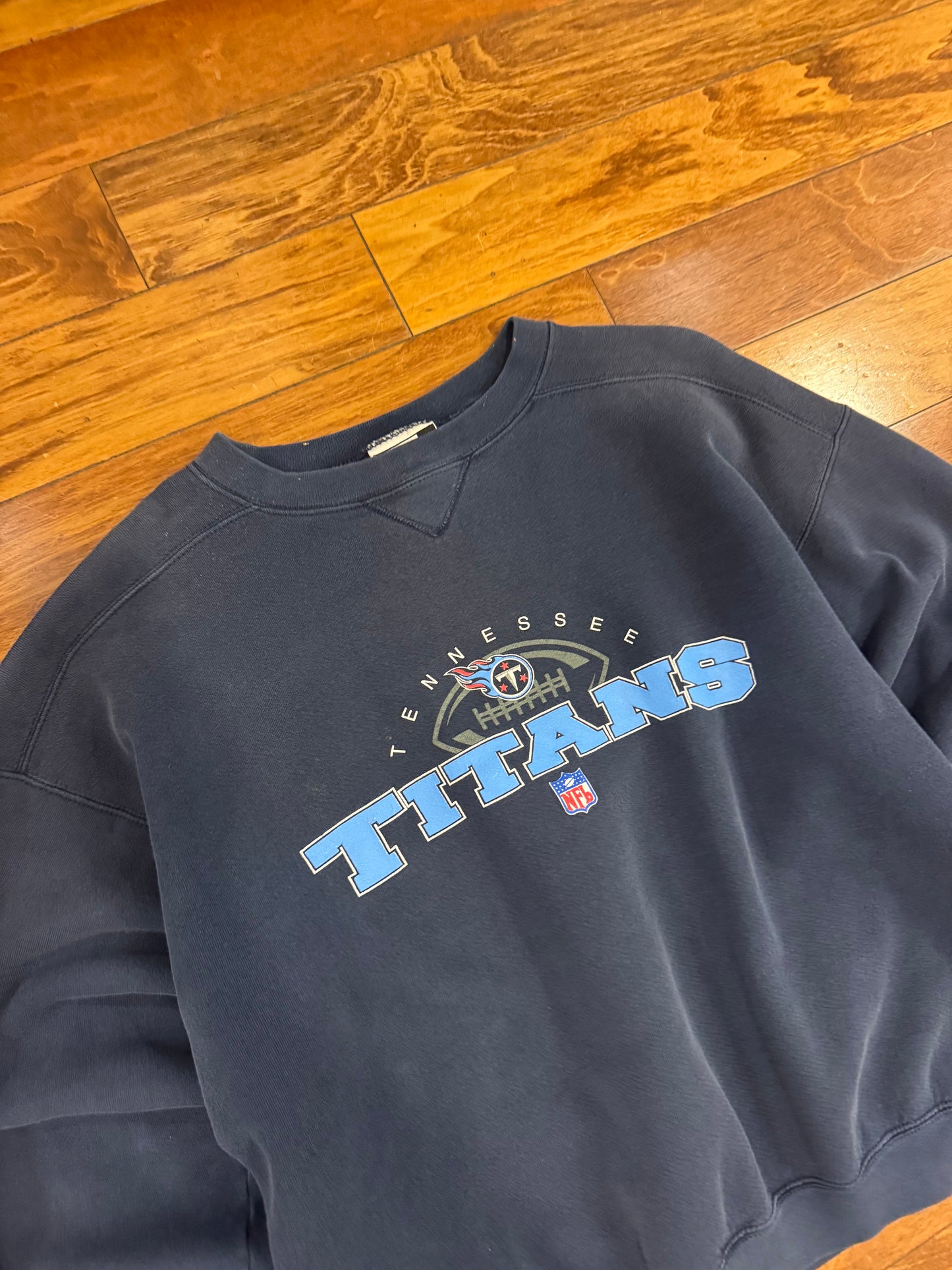 90s Tennessee Titans Puma Boxy Crewneck (XXL)
