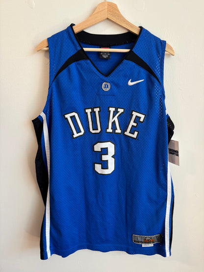 2006 Nike Elite Duke #3 NCAA Basketball Jersey (L)