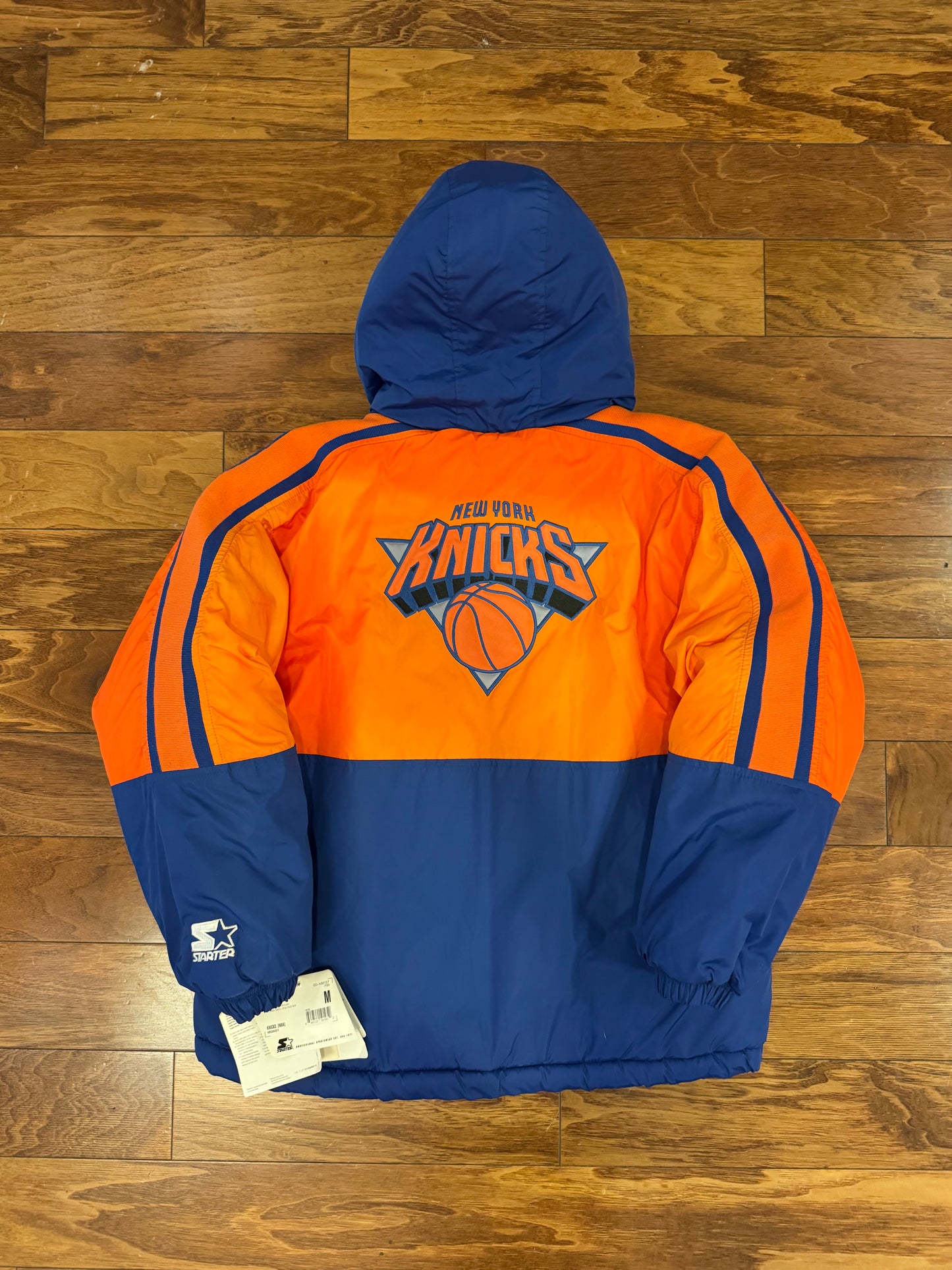 90s New York Knicks Puffer Jacket (Youth M)