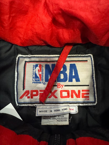 90s Chicago Bulls Apex Hooded Puffer (M)