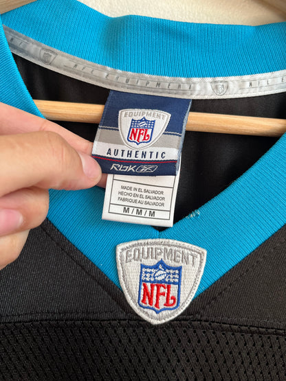00s Carolina Panthers Jon Beason Reebok Home Jersey (M)