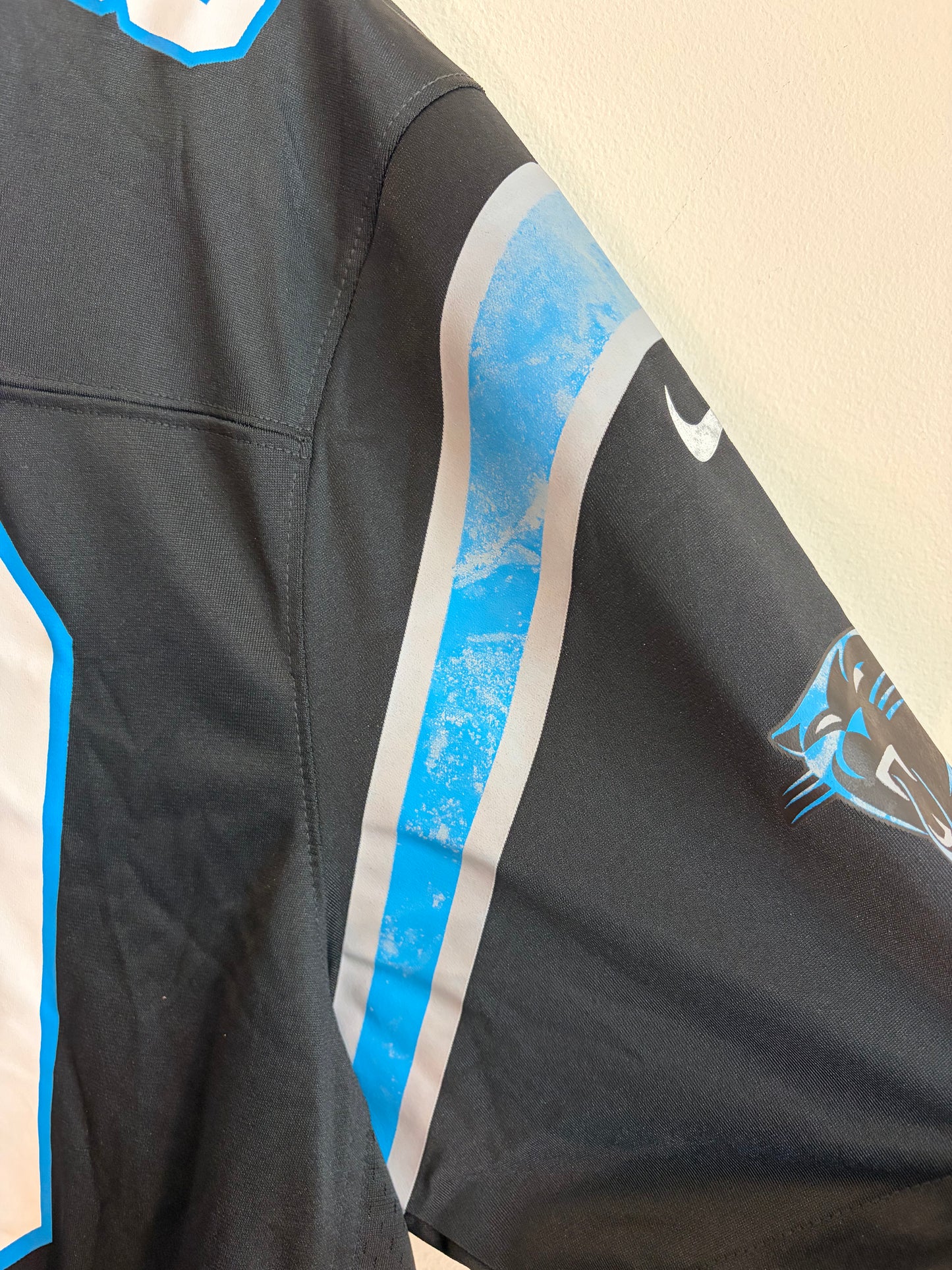 2023 Carolina Panthers Steve Smith Sr Flawed Jersey (XL)
