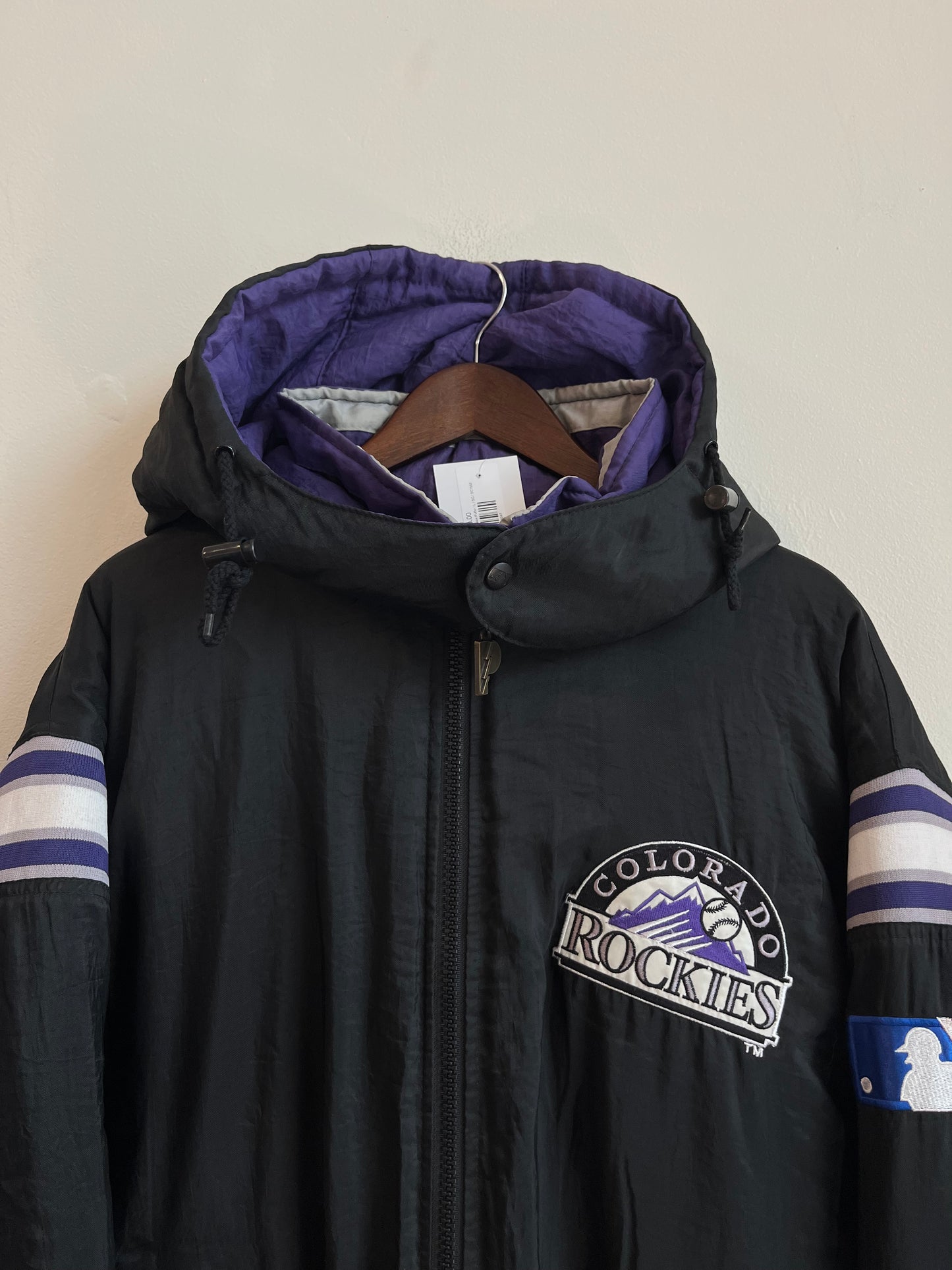 90s Colorado Rockies Reversible Pro Player Puffer Jacket (L)