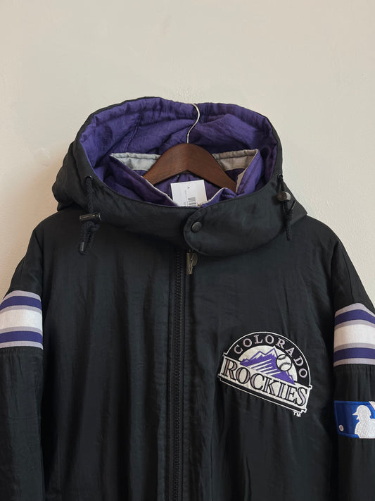 90s Colorado Rockies Reversible Pro Player Puffer Jacket (L)