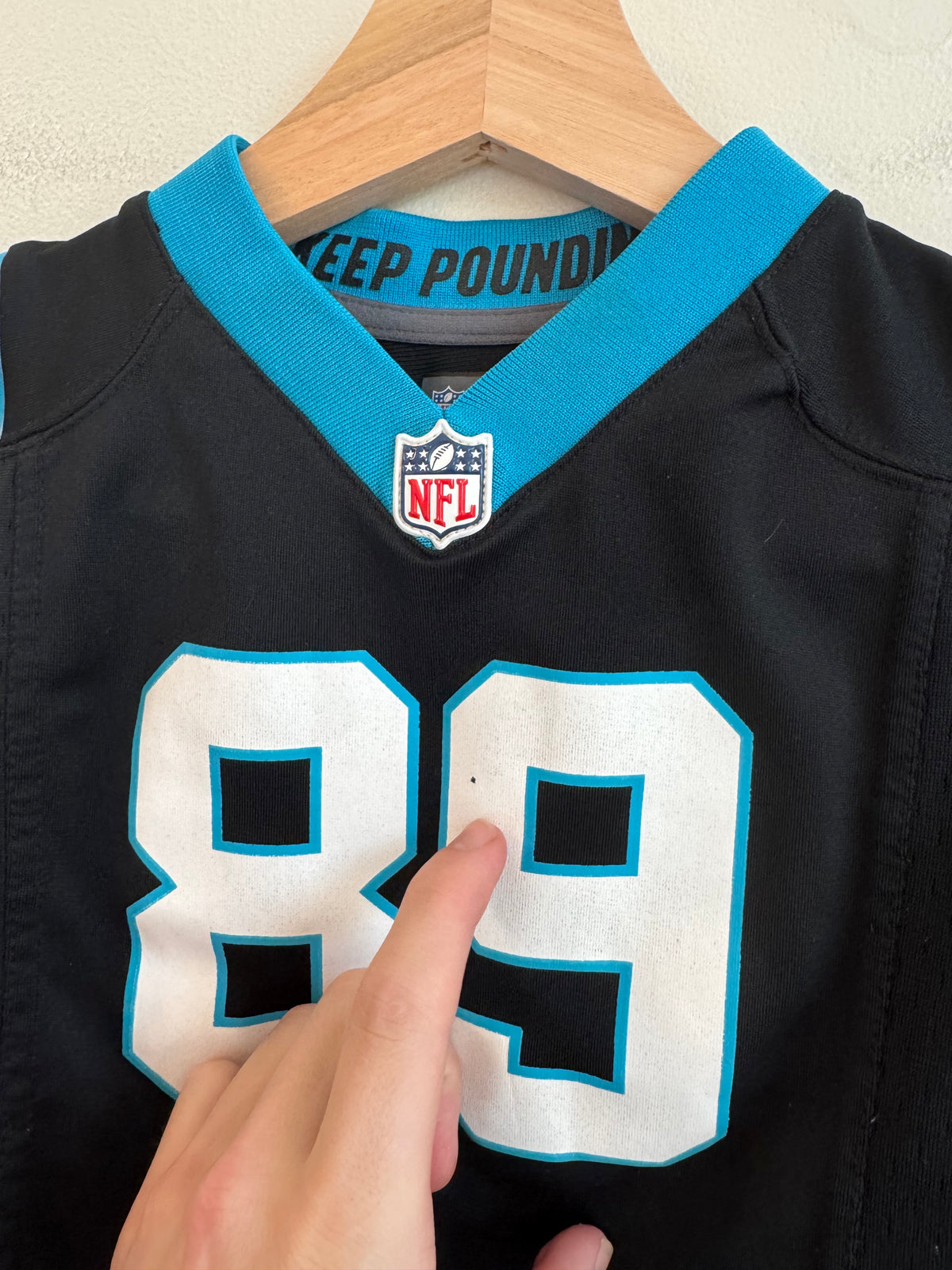 2012 Carolina Panthers Steve Smith Nike Infant Jersey (12m)