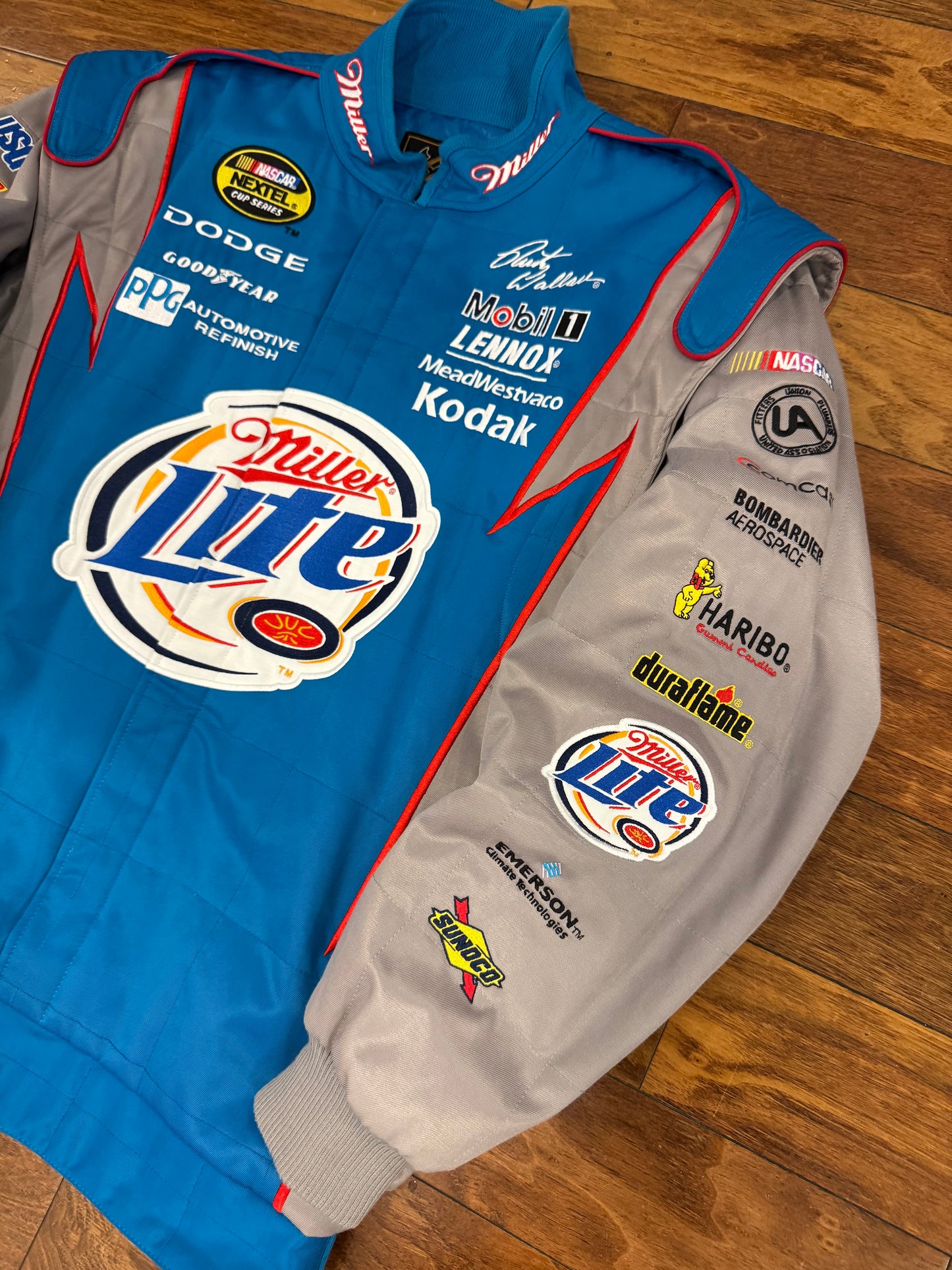 2005 Nascar Miller Lite Rusty Wallace Racing Jacket (L)