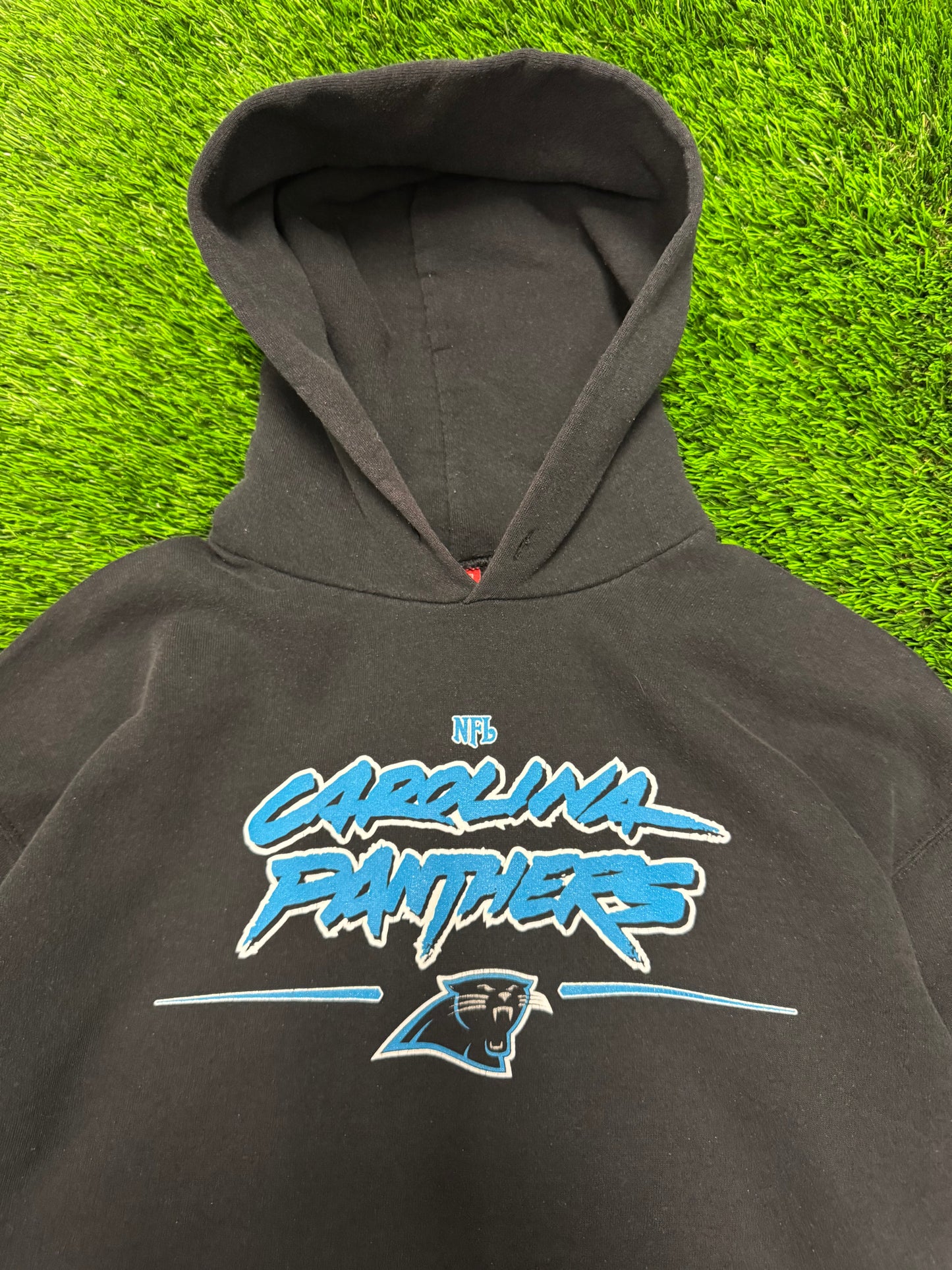 00s Carolina Panthers NFL Stained Hoodie (L)