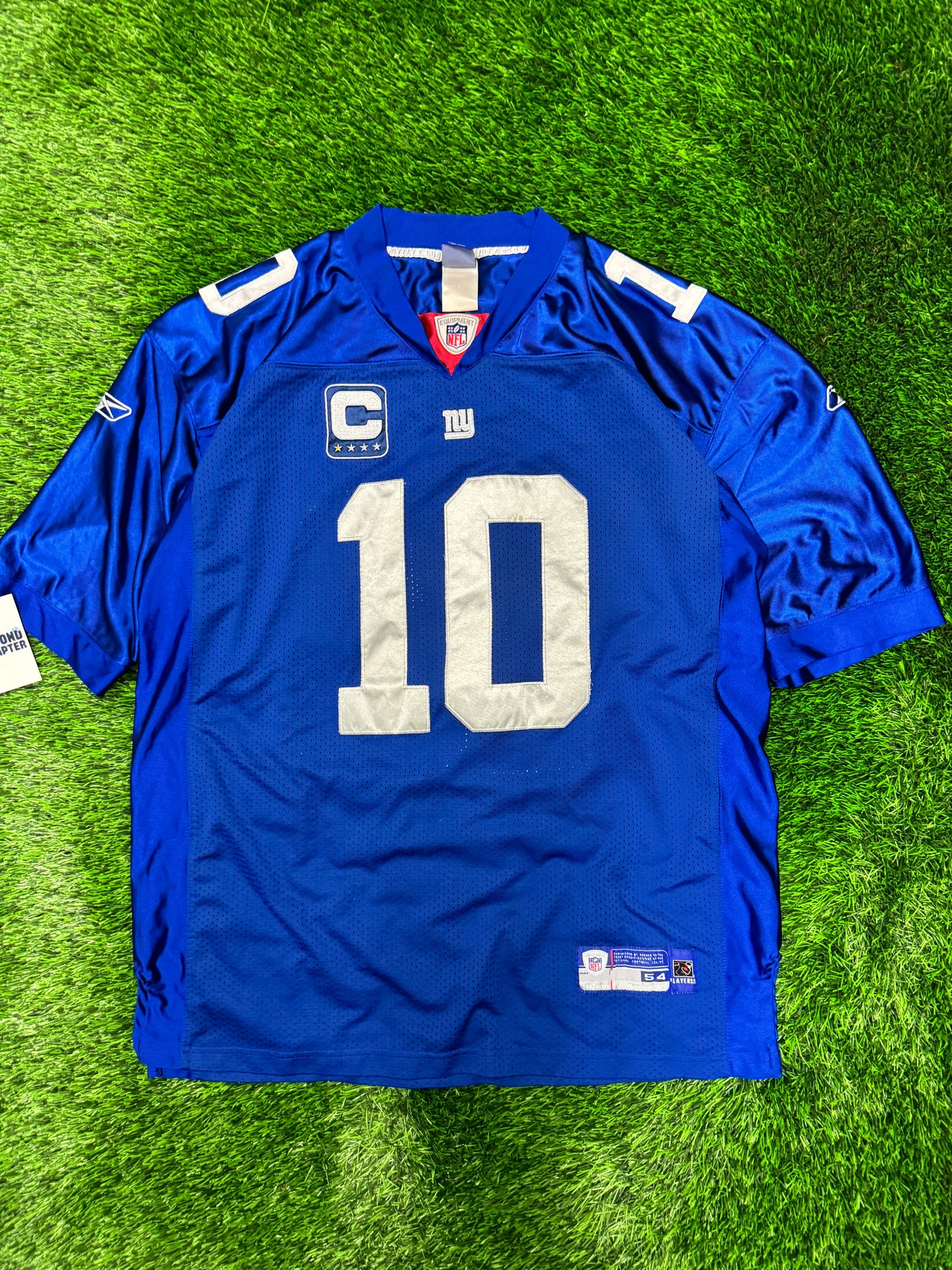 NY Giants Eli Manning #10 Captain Jersey (XXL)