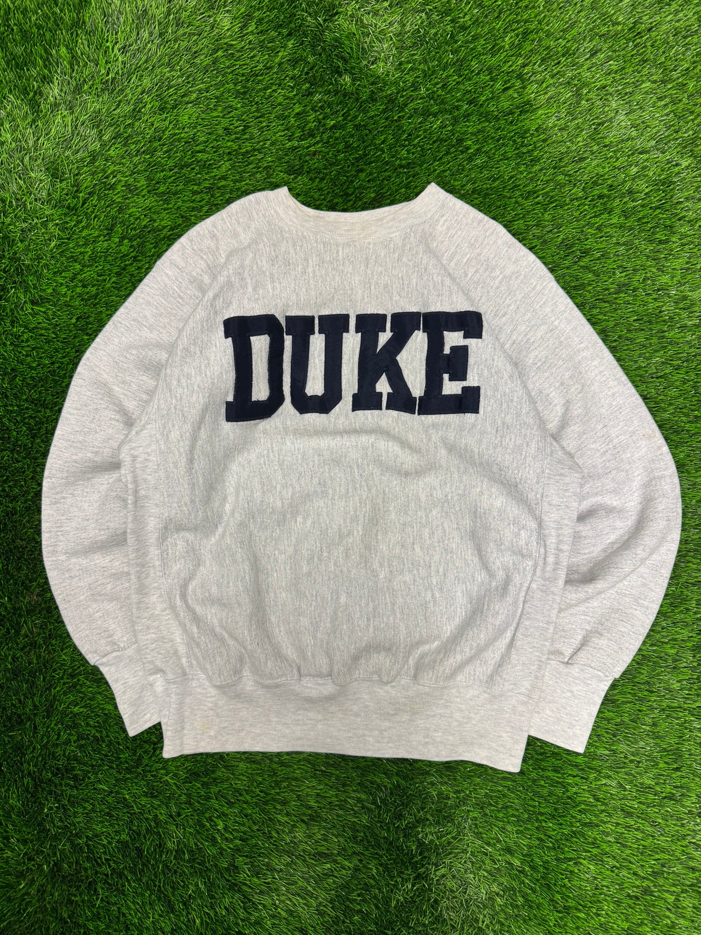 90s Duke University Reverse Weave Stitched Vintage Crewneck (XL)