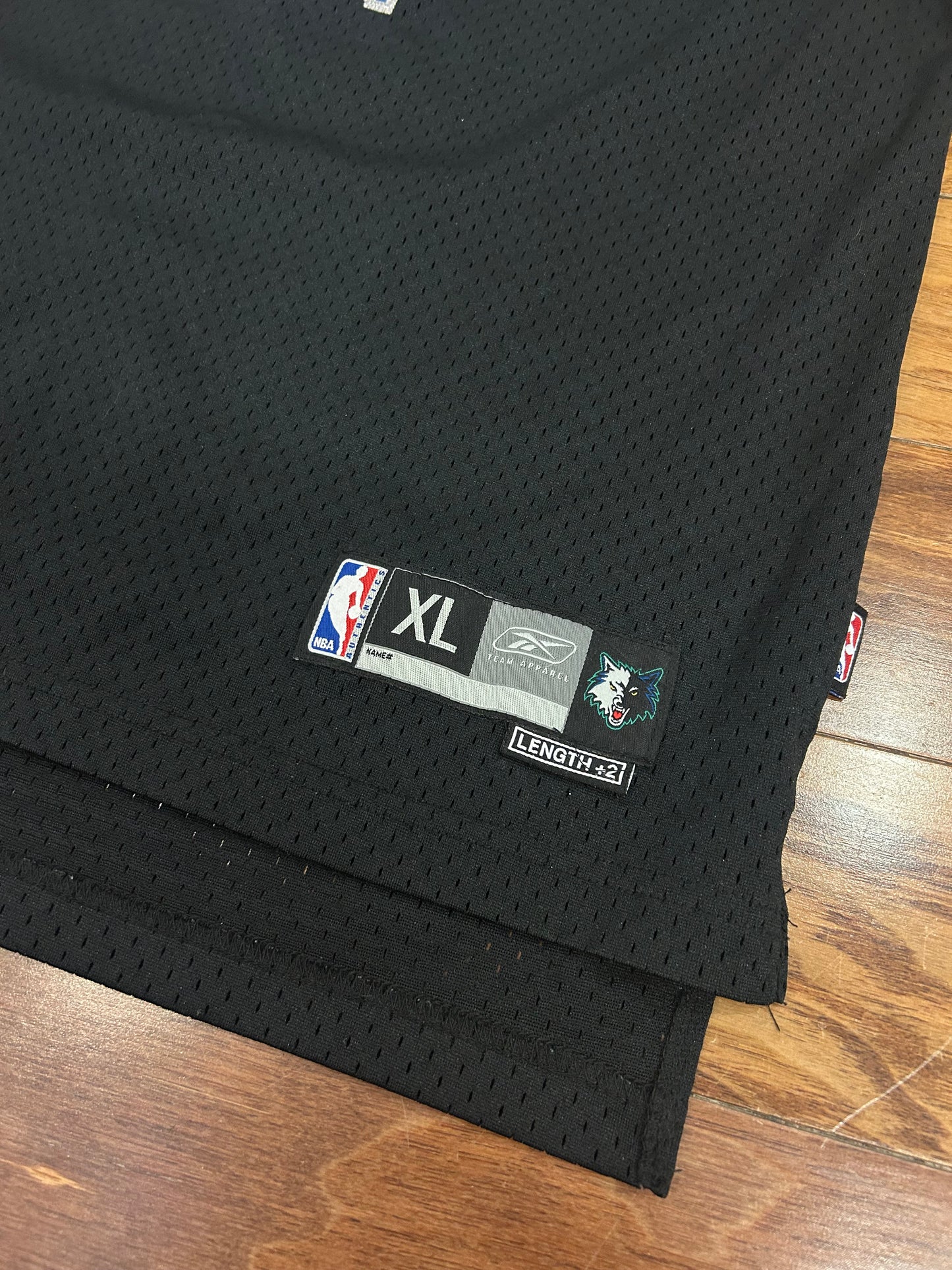 00s Timberwolves Kevin Garnett Reebok NBA Jersey (Youth XL)