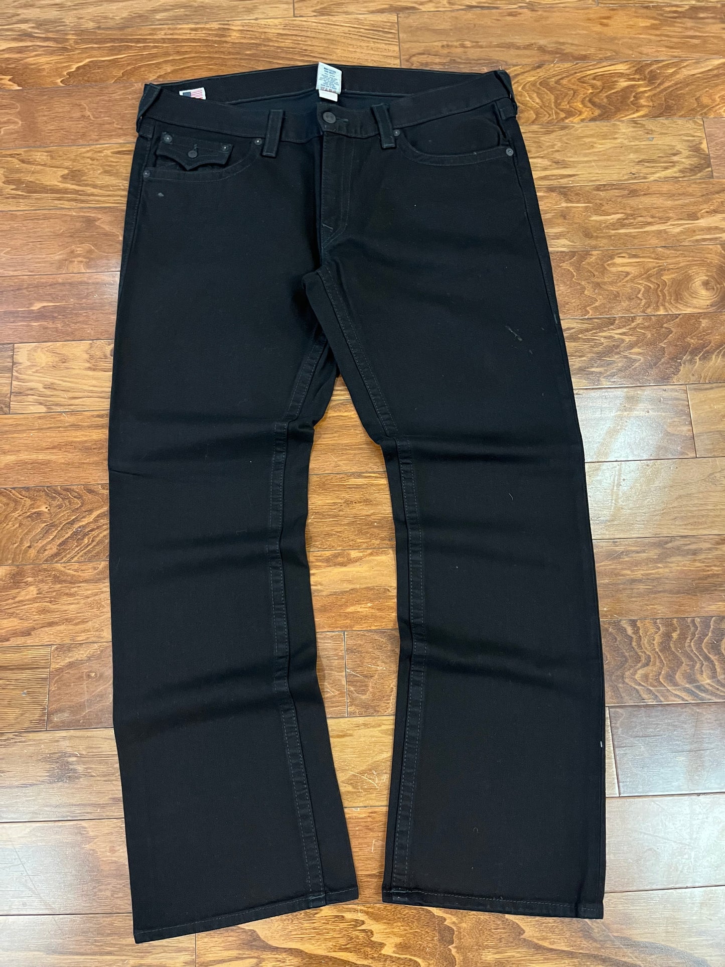 00s True Relgion Black Ricky Jeans (42 x34)