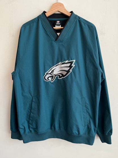 2008 Philadelphia Eagles Green Windbreaker (M)