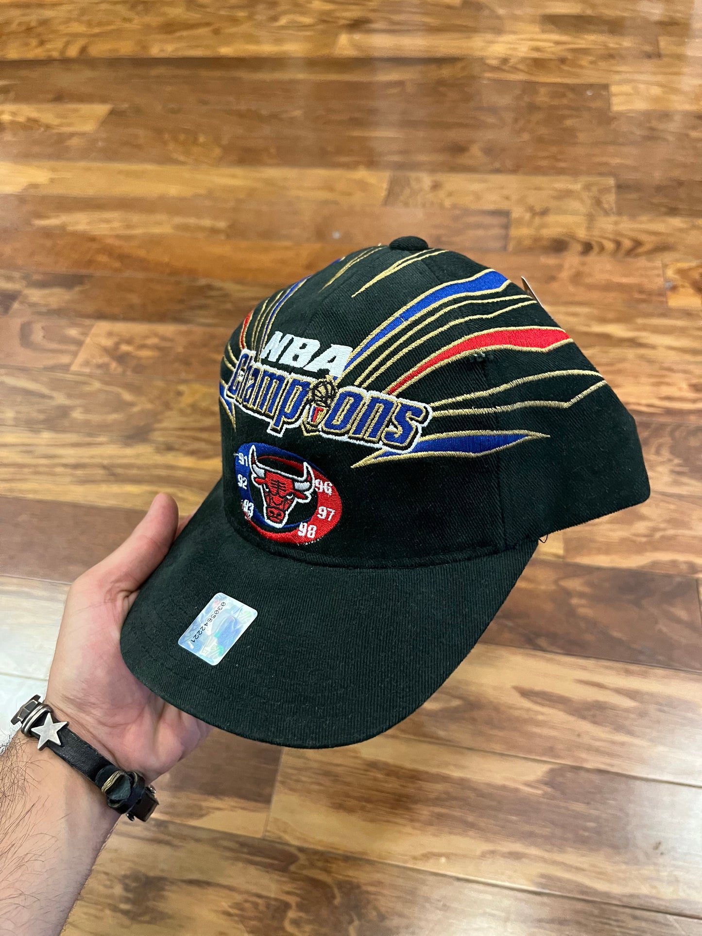 1998 Chicago Bulls Starter NBA Finals Champions Hat