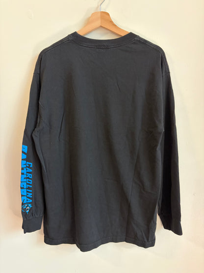 2010s Carolina Panthers Black Long Sleeve Shirt (L)