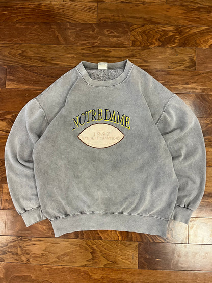 90s Notre Dame Football Rare Crewneck (XL)