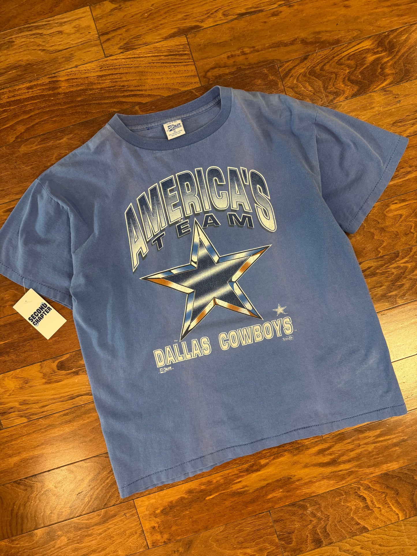90s Dallas Cowboys America's Team Salem Tee (XL)