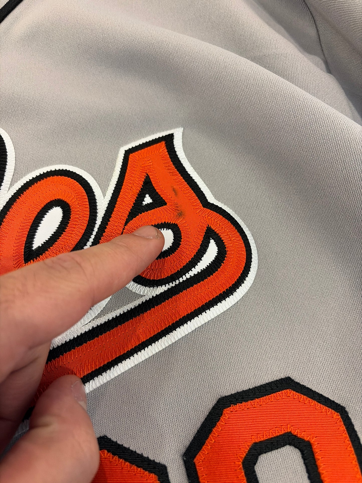 90s Baltimore Orioles Joe Carter Stitched MLB Jersey (XL)
