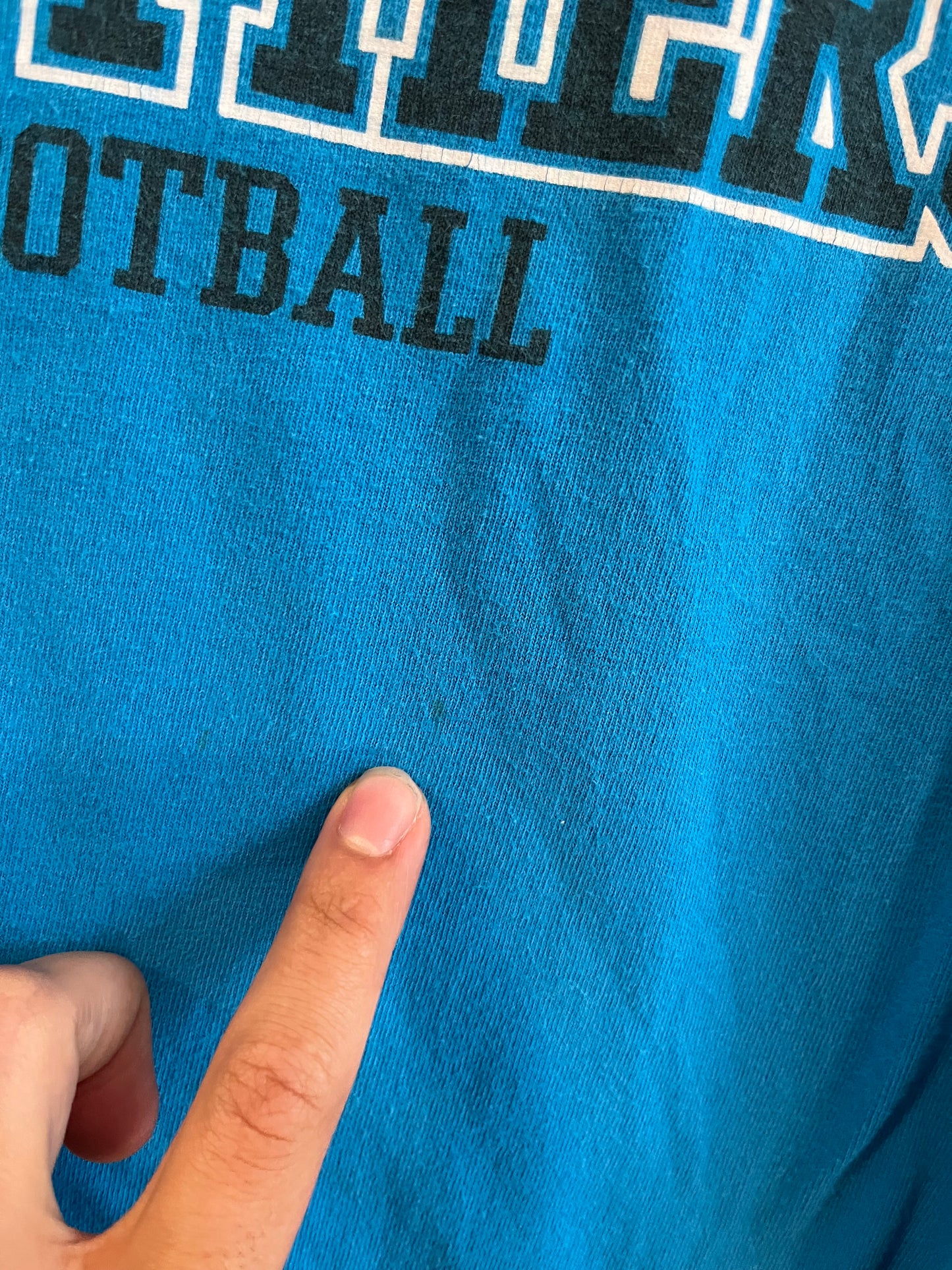 2010s Carolina Panthers Spell Out Essential Tee (XL)