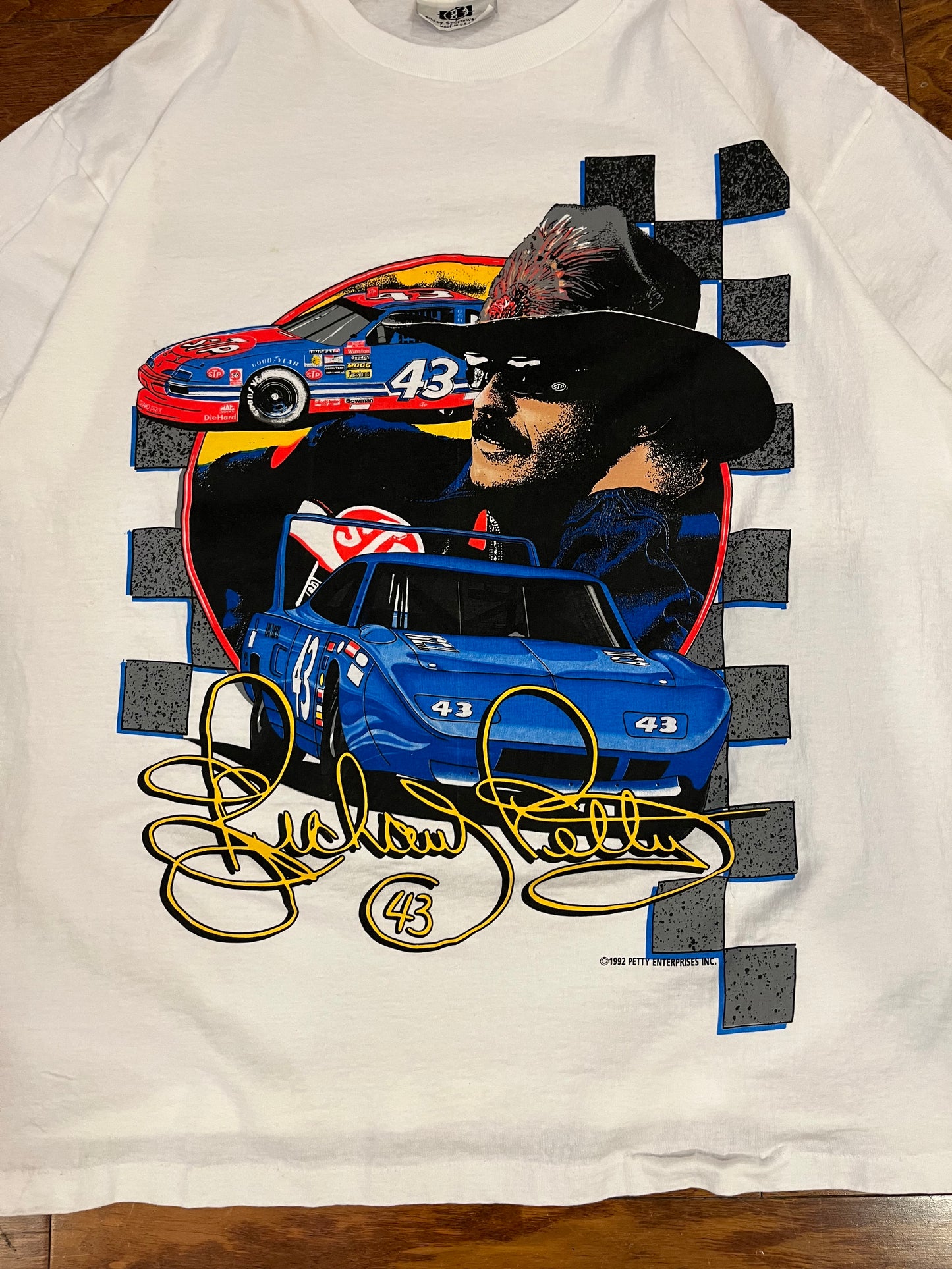 1992 Richard Petty Berkely Nascar Graphic Tee (XL)