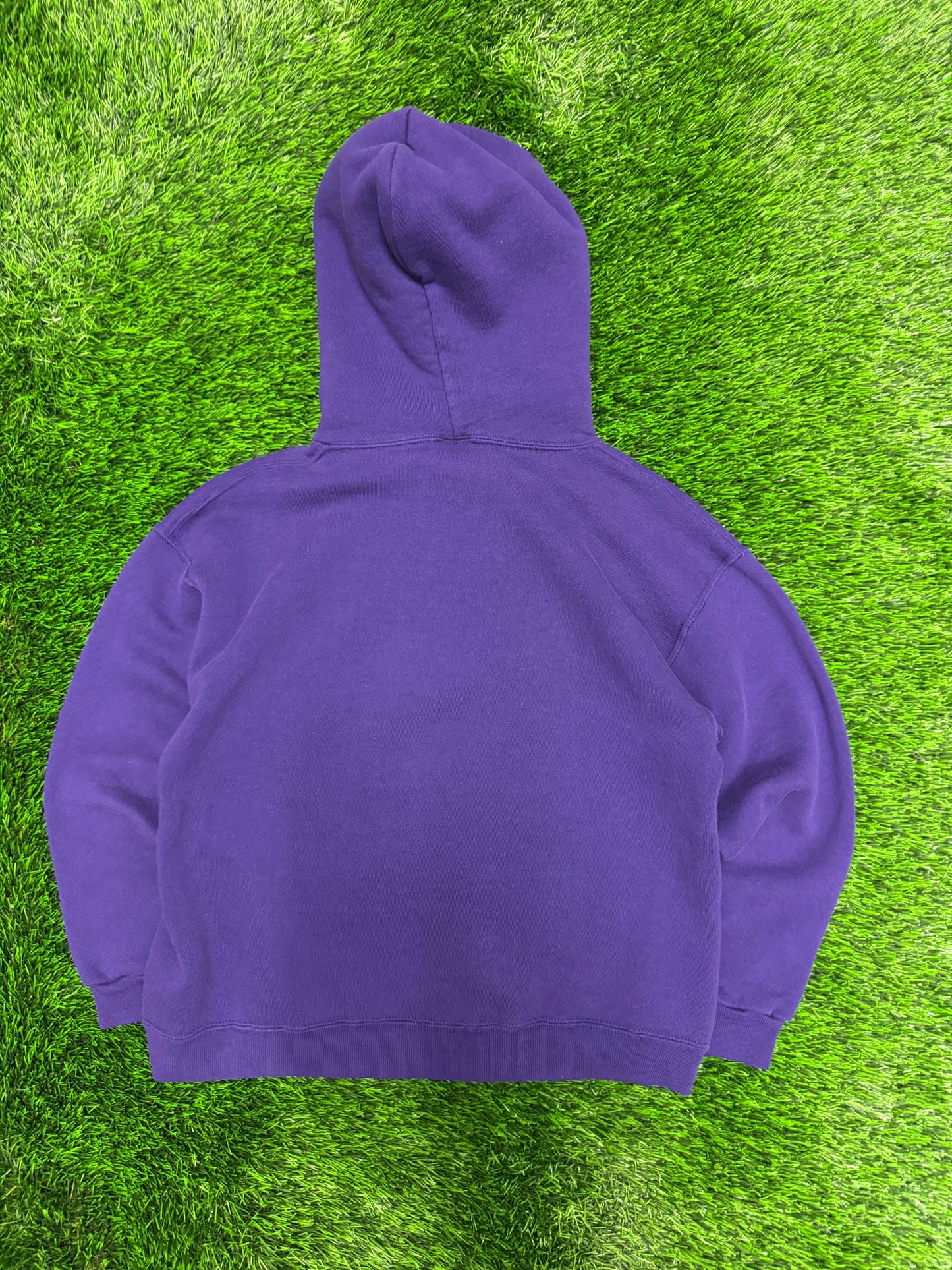 00s East Carolina (ECU) Russell Athletics Spell Out Vintage Hoodie (YL)
